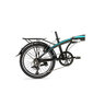 Taitettava pyörä Bisan 20 FX3500 TRN (PR10010251) musta/sininen hinta ja tiedot | Polkupyörät | hobbyhall.fi