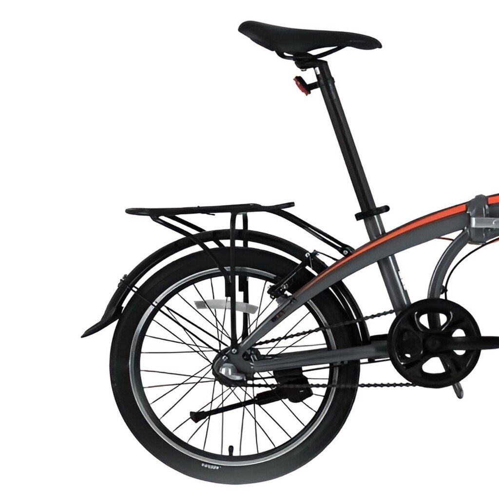 Taitettava pyörä Bisan 20 FX3500 NX3 (PR10010408) harmaa/oranssi hinta ja tiedot | Polkupyörät | hobbyhall.fi