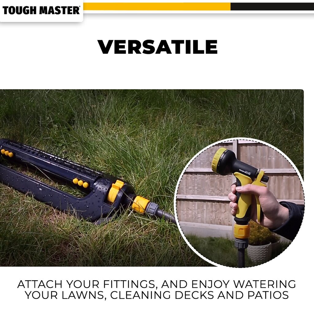 Vahvistettu puutarhaletku 15m (-5°C / +65°C), Tough Master ® TM-GH315 hinta ja tiedot | Puutarhaletkut, kastelukannut ja muut kastelutarvikkeet | hobbyhall.fi