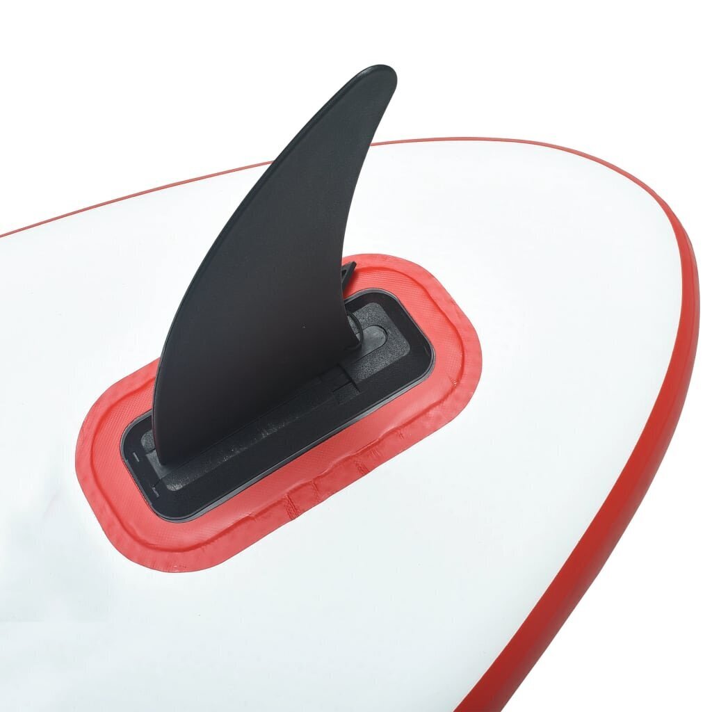 vidaXL Täytettävä SUP-lautasarja purjeella punainen ja valkoinen hinta ja tiedot | SUP-laudat | hobbyhall.fi