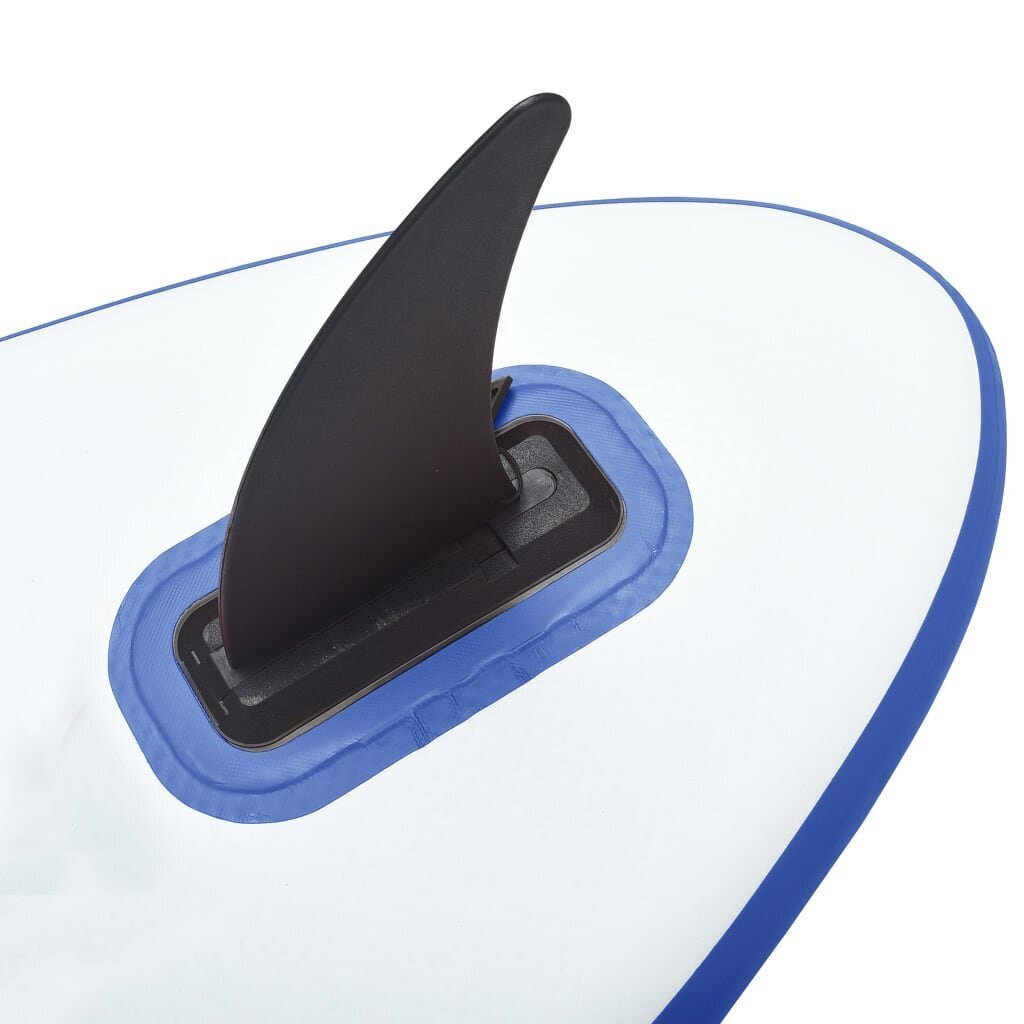 vidaXL Täytettävä SUP-lautasarja purjeella sininen ja valkoinen hinta ja tiedot | SUP-laudat | hobbyhall.fi