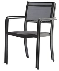 Sodo kėdė Gardenline ANH6128, juoda hinta ja tiedot | Puutarhatuolit | hobbyhall.fi