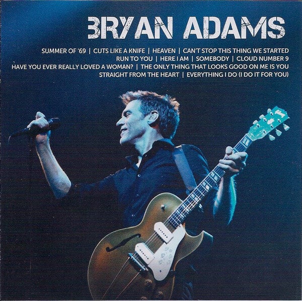 CD Bryan Adams Icon hinta ja tiedot | Vinyylilevyt, CD-levyt, DVD-levyt | hobbyhall.fi