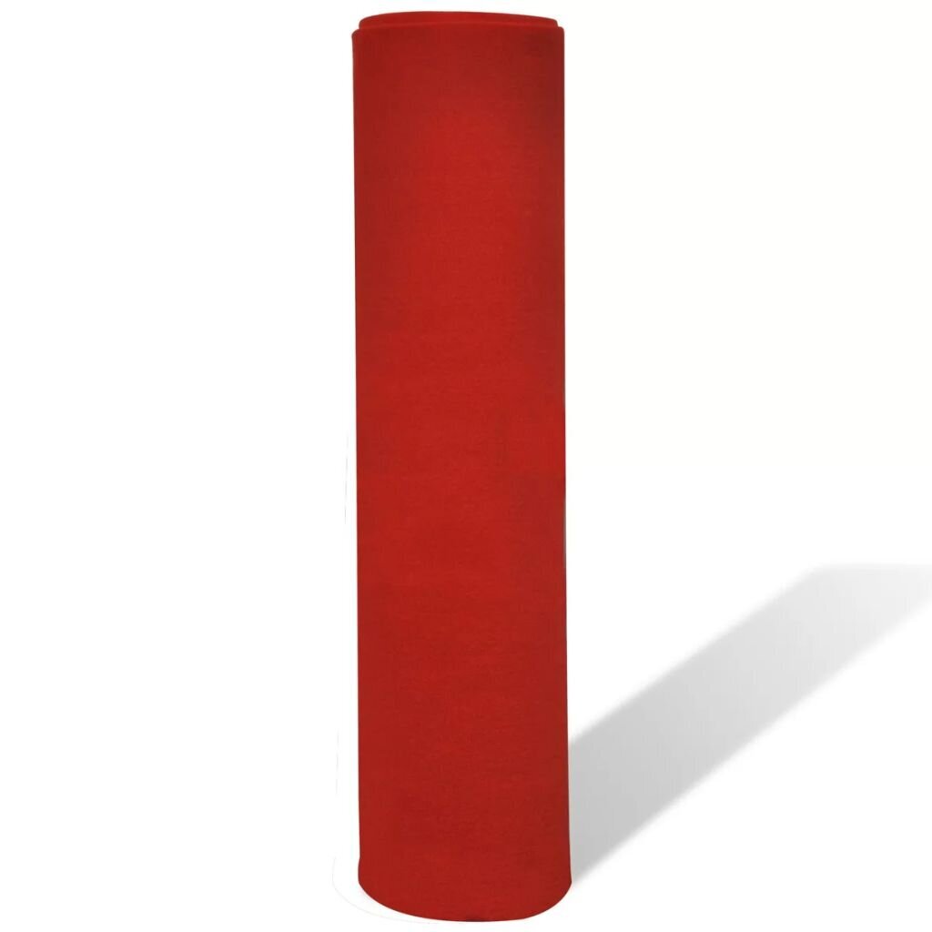 Punainen Matto 1 x 10 m hinta ja tiedot | Isot matot | hobbyhall.fi