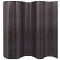 vidaXL Tilanjakaja bambu harmaa 250x165 cm hinta ja tiedot | Sermit ja tilanjakajat | hobbyhall.fi