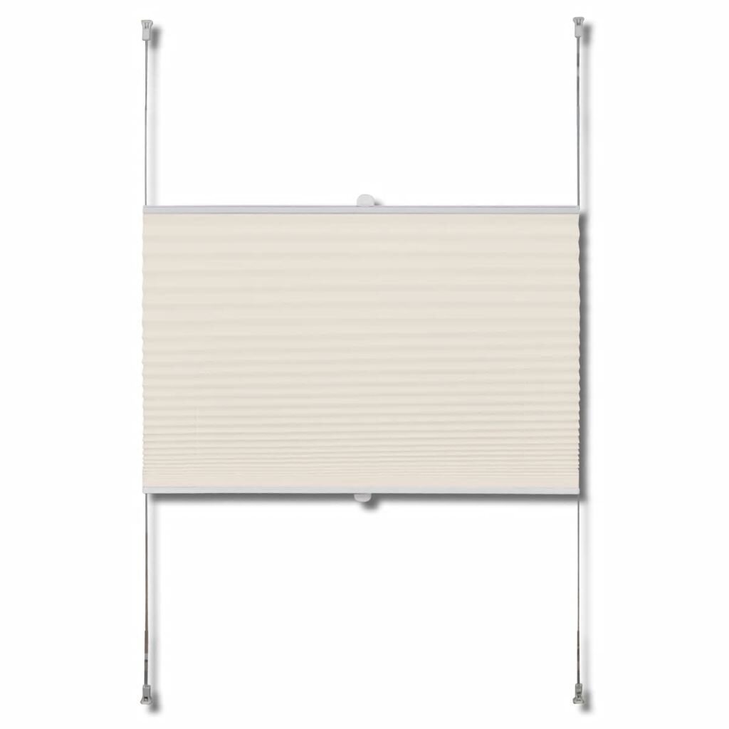 Plisse Kaihdin 100x200cm Kermanvärinen hinta ja tiedot | Kaihtimet | hobbyhall.fi