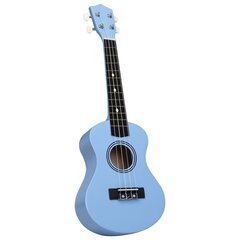 vidaXL Sopraano ukulelesarja laukulla lapsille vaaleansininen 21" hinta ja tiedot | Kitarat | hobbyhall.fi