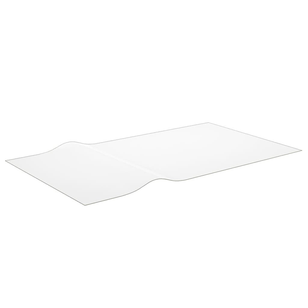 vidaXL Pöytäsuoja läpinäkyvä 200x100 cm 1,6 mm PVC hinta ja tiedot | Pöytäliinat, tabletit ja lautasliinat | hobbyhall.fi