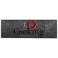 vidaXL Keittiön pestävä lattiamatto Cooking 45x150 cm hinta ja tiedot | Isot matot | hobbyhall.fi