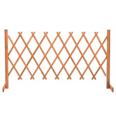 vidaXL Puutarhan säleikköaita oranssi 150x80 cm täysi kuusi hinta ja tiedot | Aidat ja tarvikkeet | hobbyhall.fi