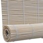 vidaXL Luonnolliset bambu rullaverhot 2 kpl 120x160 cm hinta ja tiedot | Kaihtimet | hobbyhall.fi