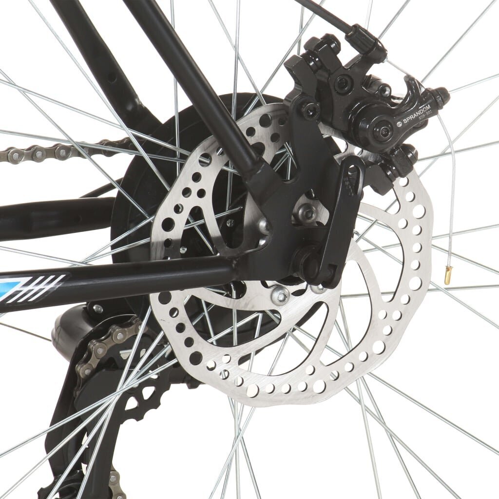vidaXL Maastopyörä 21 vaihdetta 29" renkaat 53 cm runko musta hinta ja tiedot | Polkupyörät | hobbyhall.fi