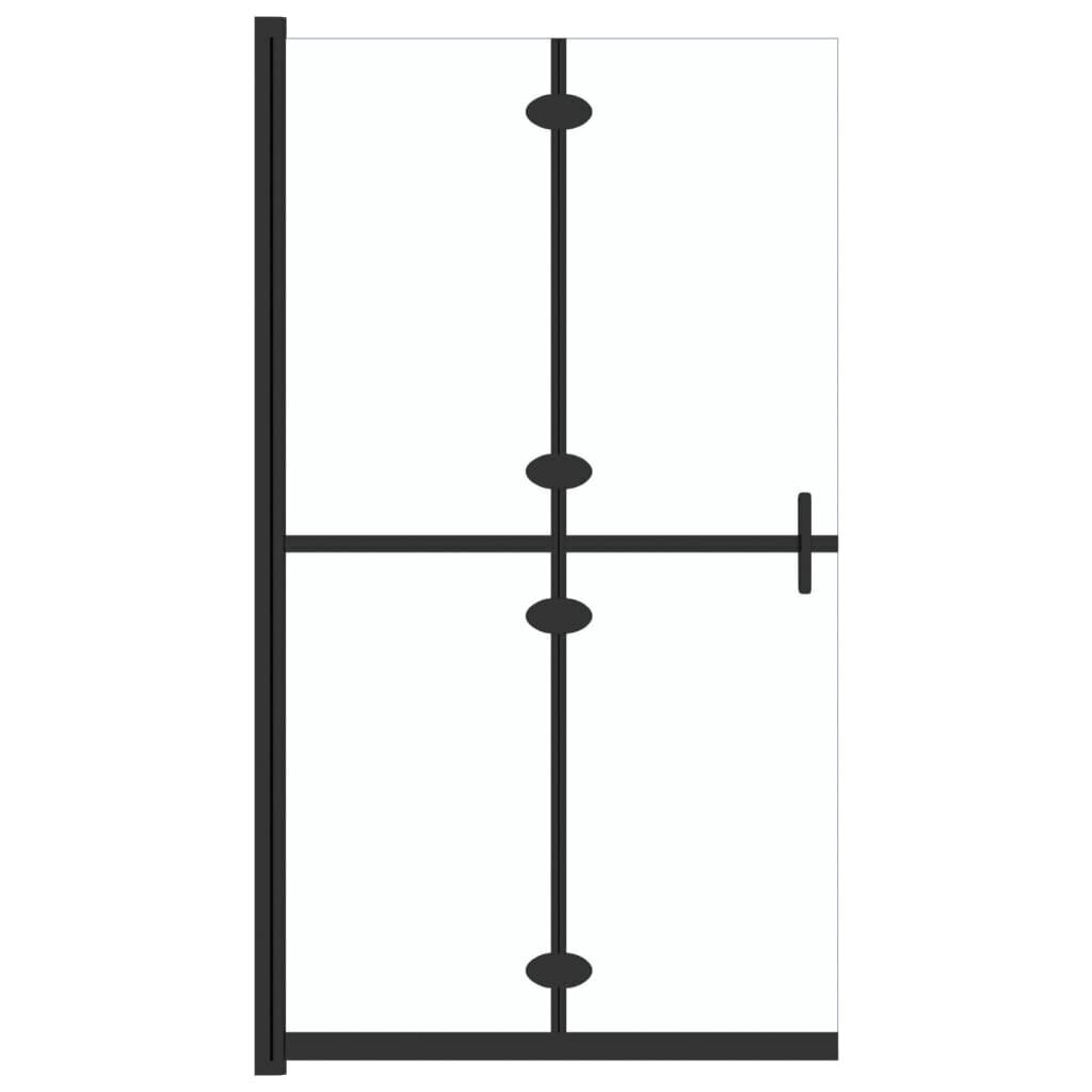 vidaXL Walk-in suihkuseinä kokoontaittuva kirkas ESG-lasi 70x190 cm hinta ja tiedot | Suihkuseinät ja -ovet | hobbyhall.fi