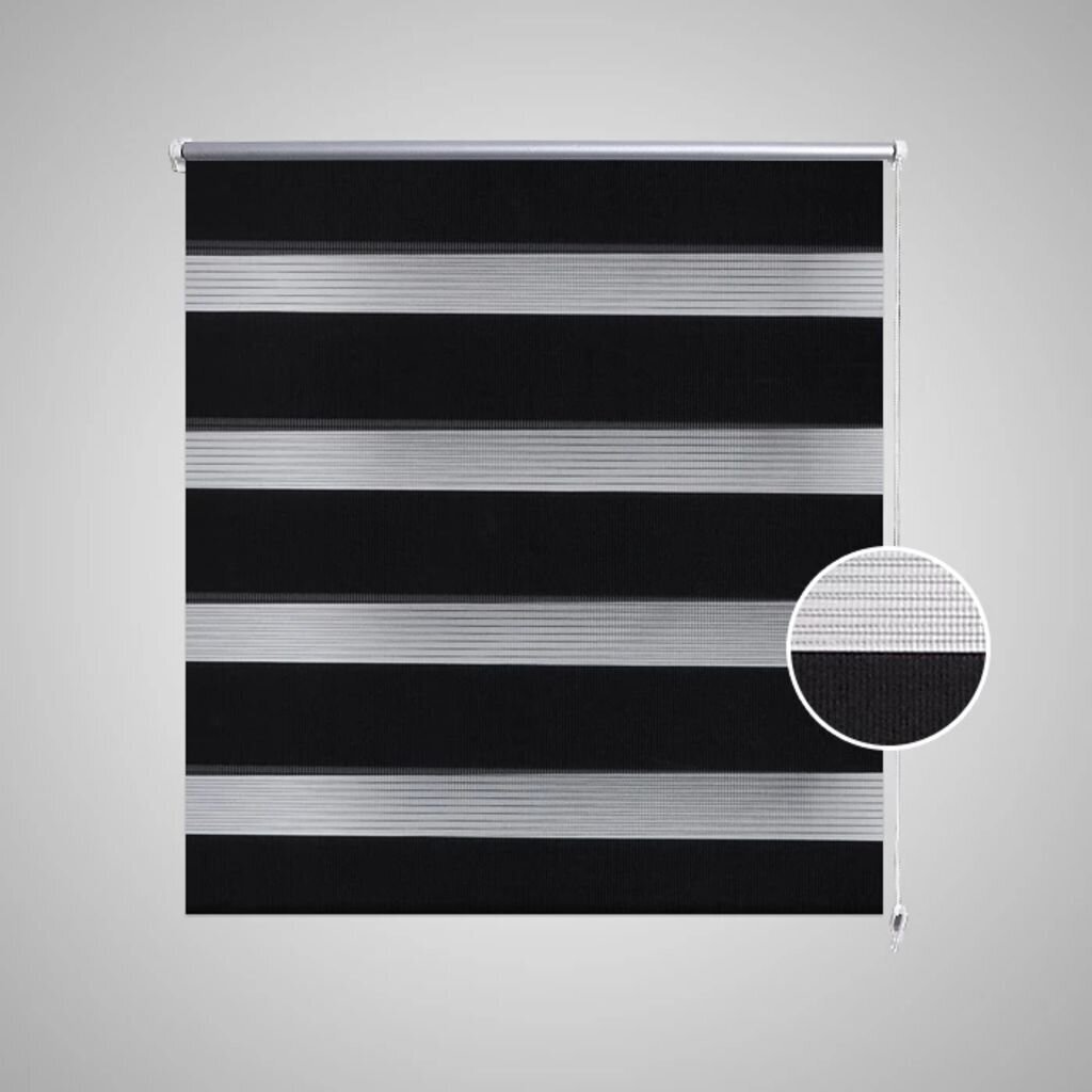 Zebra rullakaihdin 120 x 230 cm musta hinta ja tiedot | Rullaverhot | hobbyhall.fi