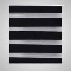 Zebra rullakaihdin 120 x 230 cm musta hinta ja tiedot | Rullaverhot | hobbyhall.fi
