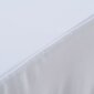 vidaXL Venyvät pöytäliinat 2 kpl helmalla 183x76x74 cm valkoinen hinta ja tiedot | Pöytäliinat, tabletit ja lautasliinat | hobbyhall.fi