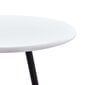 vidaXL Baaripöytä valkoinen 60x107,5 cm MDF hinta ja tiedot | Ruokapöydät | hobbyhall.fi