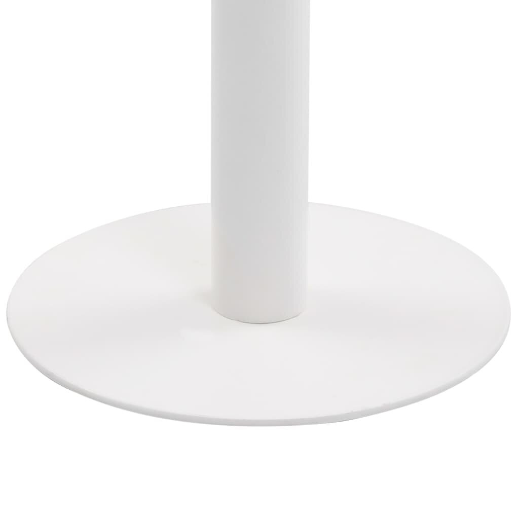 vidaXL Bistropöytä vaaleanruskea 50x50 cm MDF hinta ja tiedot | Ruokapöydät | hobbyhall.fi