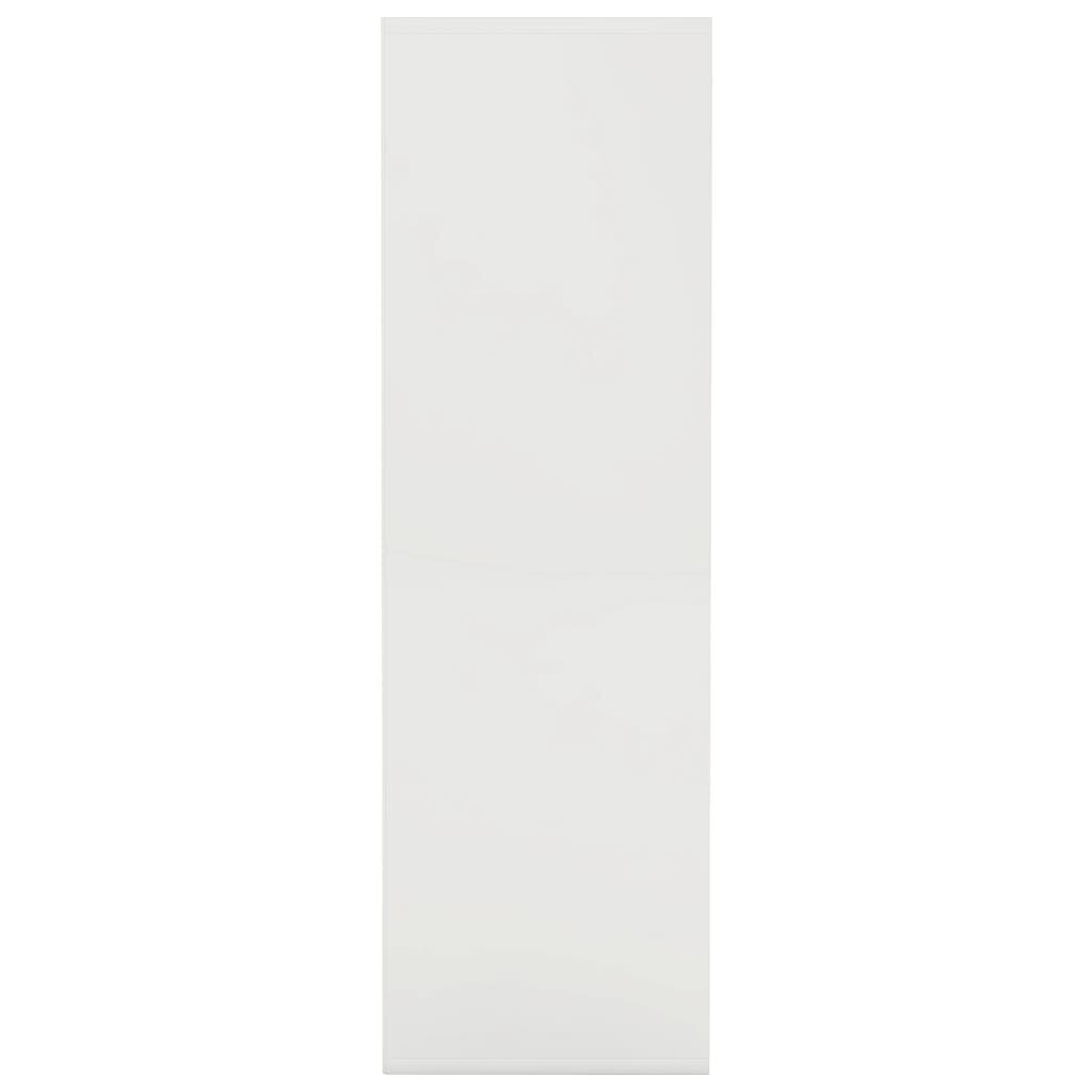 vidaXL Kirjahylly valkoinen 98x30x98 cm lastulevy hinta ja tiedot | Hyllyt | hobbyhall.fi