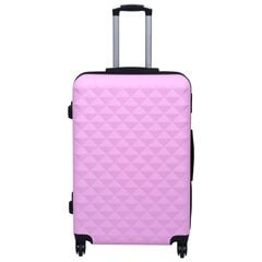 vidaXL Kovapintainen matkalaukkusetti 2 kpl pinkki ABS hinta ja tiedot | Matkalaukut ja matkakassit | hobbyhall.fi
