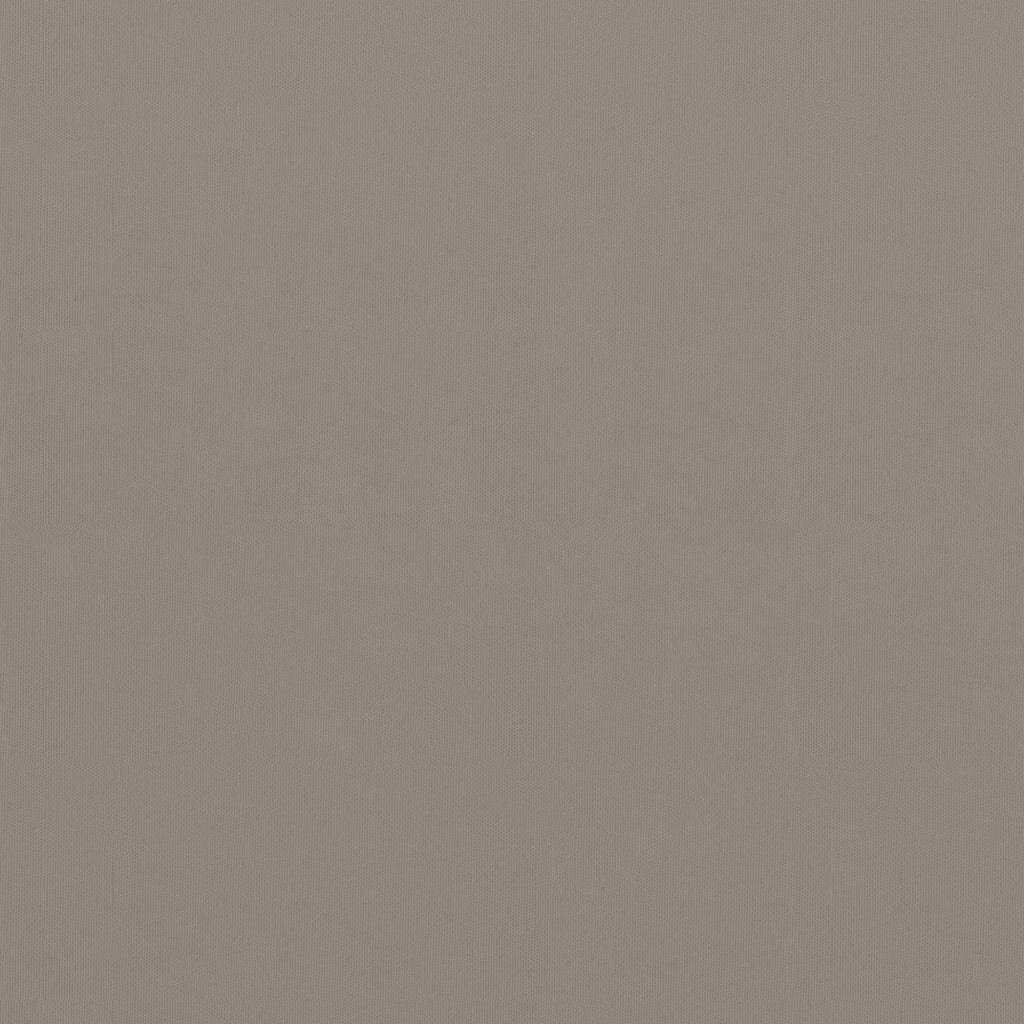 vidaXL Parvekkeen suoja harmaanruskea 120x600 cm Oxford kangas hinta ja tiedot | Aurinkovarjot ja markiisit | hobbyhall.fi
