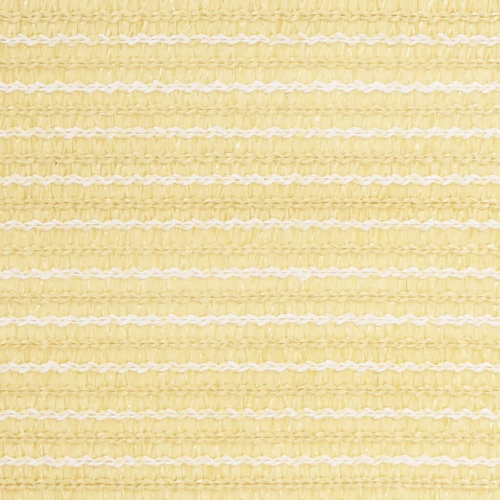 vidaXL Parvekkeen suoja beige 120x500 cm HDPE hinta ja tiedot | Aurinkovarjot ja markiisit | hobbyhall.fi