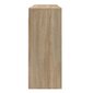 vidaXL Seinäkaappi Sonoma-tammi 80x33x80 cm tekninen puu hinta ja tiedot | Olohuoneen kaapit ja lipastot | hobbyhall.fi