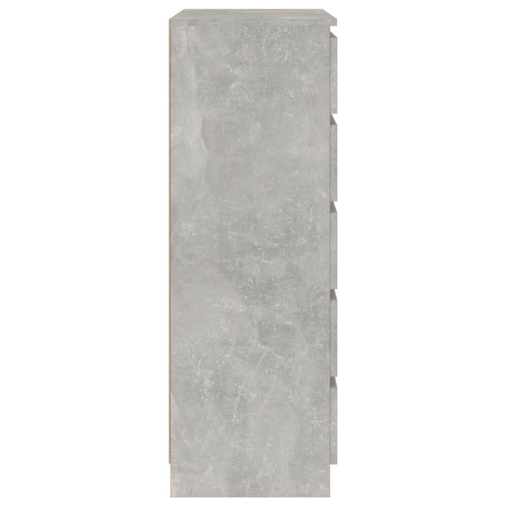 vidaXL Laatikosto betoninharmaa 60x36x103 cm tekninen puu hinta ja tiedot | Lipastot | hobbyhall.fi