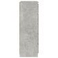 vidaXL Laatikosto betoninharmaa 60x36x103 cm tekninen puu hinta ja tiedot | Lipastot | hobbyhall.fi