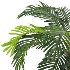 vidaXL Tekokasvi japaninkäpypalmu ruukulla 90 cm vihreä hinta ja tiedot | Keinotekoiset kukat | hobbyhall.fi