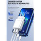 Laturi Jellico EU02 12W 2x USB 2.4A plug-in fast charger universal kaikille mobiililaitteille, valkoinen hinta ja tiedot | Puhelimen laturit | hobbyhall.fi