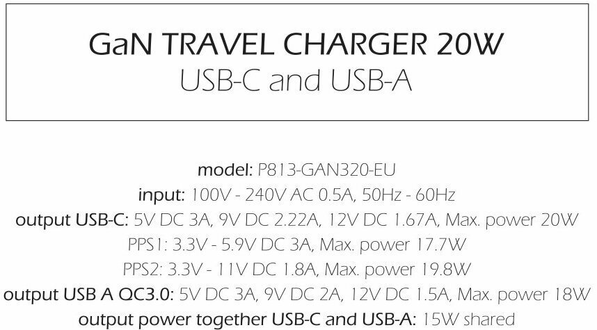 Swissten Travel GaN hinta ja tiedot | Puhelimen laturit | hobbyhall.fi