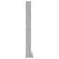 vidaXL CD-hylly harmaa Sonoma 102x23x177,5 cm tekninen puu hinta ja tiedot | Kaapit | hobbyhall.fi