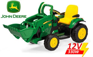 Peg Perego John Deere Ground Loader - kaivurikuormaaja, 12V/330W hinta ja tiedot | Peg Perego Lapset | hobbyhall.fi