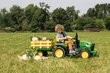 Peg Perego John Deere traktori perävaunulla 12V/330W hinta ja tiedot | Lasten sähköautot | hobbyhall.fi