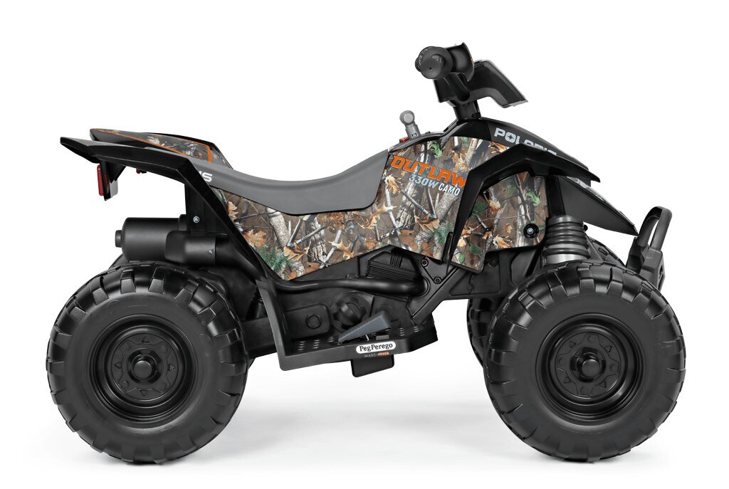 Peg Perego Polaris Outlaw Camo 12V/330W, lasten sähkömönkijä hinta ja tiedot | Lasten sähköautot | hobbyhall.fi