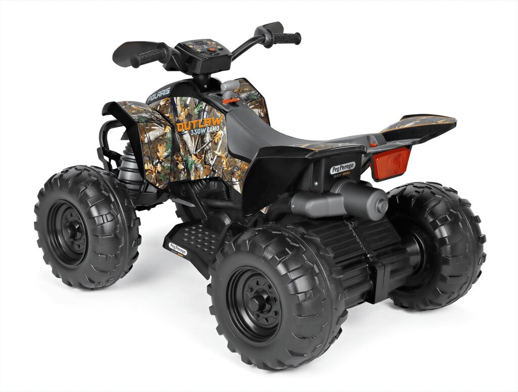 Peg Perego Polaris Outlaw Camo 12V/330W, lasten sähkömönkijä hinta ja tiedot | Lasten sähköautot | hobbyhall.fi