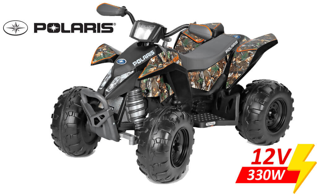 Peg Perego Polaris Outlaw Camo 12V/330W, lasten sähkömönkijä hinta ja tiedot | Lasten sähköautot | hobbyhall.fi