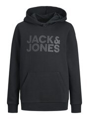 Jack & Jones JUNIOR lasten collegepaita 12152841*05, musta/musta 5715321545936 hinta ja tiedot | Jack&Jones Junior Muoti | hobbyhall.fi