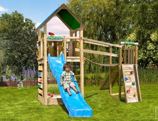 Lasten leikkipaikka Jungle Gym Lodge Clutter Bridge hinta ja tiedot | Jungle Gym Ulkoilu | hobbyhall.fi