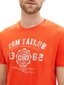 Tom Tailor Miesten T-paita, oranssi hinta ja tiedot | Miesten T-paidat | hobbyhall.fi