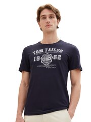 Tom Tailor Miesten T-paita, laivastonsininen hinta ja tiedot | Miesten T-paidat | hobbyhall.fi
