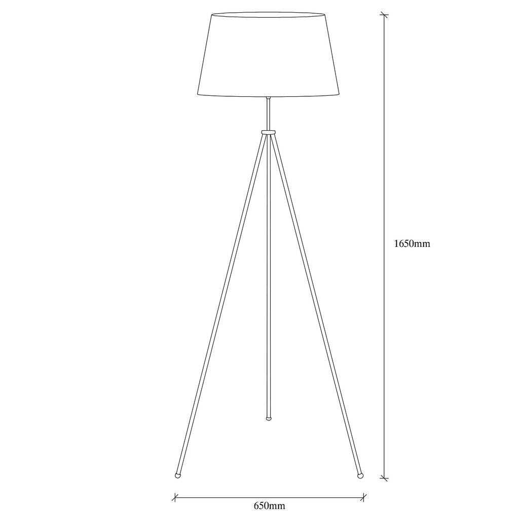 Lattiavalaisin Tripod-4062 hinta ja tiedot | Lattiavalaisimet | hobbyhall.fi