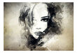 Valokuvatapetti - Mysterious Girl 250x175 cm hinta ja tiedot | Valokuvatapetit | hobbyhall.fi