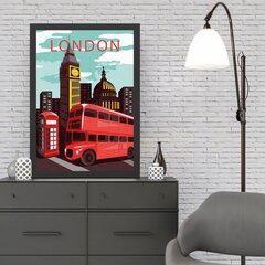 Jäljennös London 8 hinta ja tiedot | Taulut | hobbyhall.fi