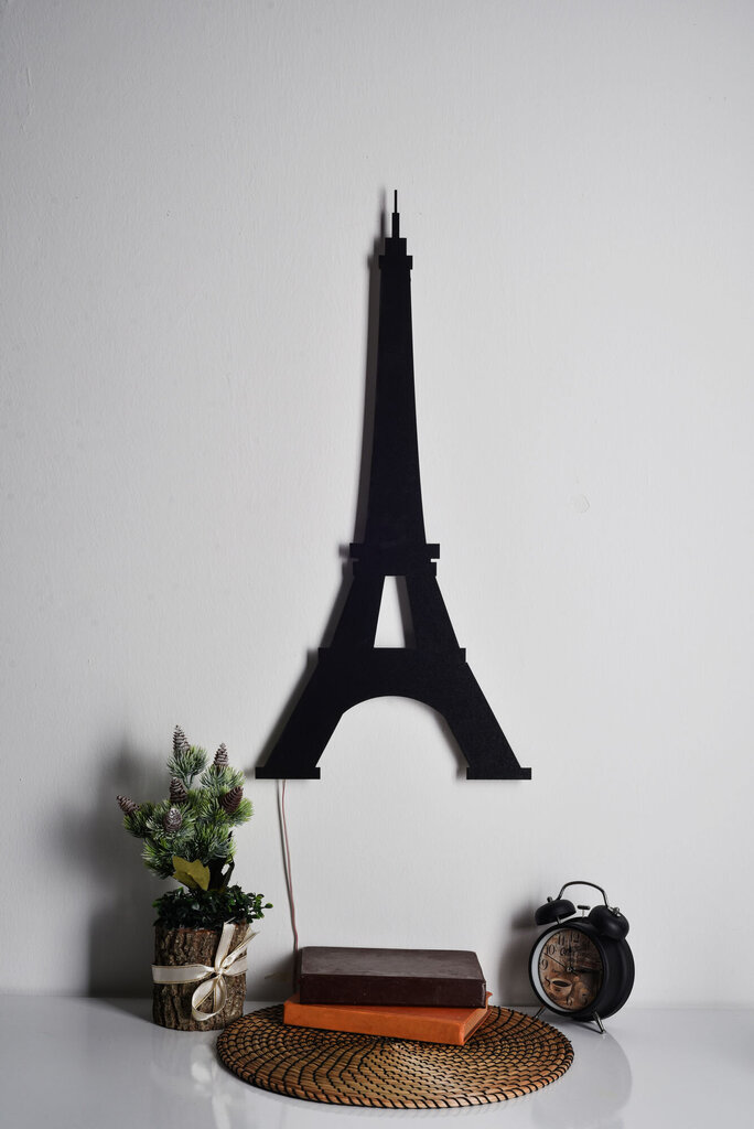 Valaistu koriste Eiffel-torni 69 cm hinta ja tiedot | Sisustustuotteet | hobbyhall.fi