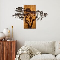 Wallity puinen seinäkoriste Acacia Tree, 58 cm hinta ja tiedot | Sisustustuotteet | hobbyhall.fi