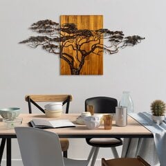 Puinen seinäkoriste Acacia Tree, 70 cm hinta ja tiedot | Sisustustuotteet | hobbyhall.fi