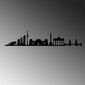 Wallity metalliseinäkoriste Berlin Skyline, 24 cm hinta ja tiedot | Sisustustuotteet | hobbyhall.fi
