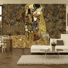 Valokuvatapetti - Klimt inspiration: Golden Kiss 150x105 cm hinta ja tiedot | Valokuvatapetit | hobbyhall.fi